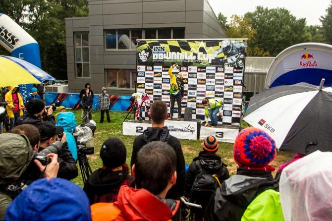 Elite women's overall European Downhill Cup awards