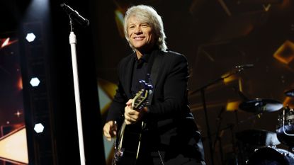 Jon Bon Jovi performs onstage