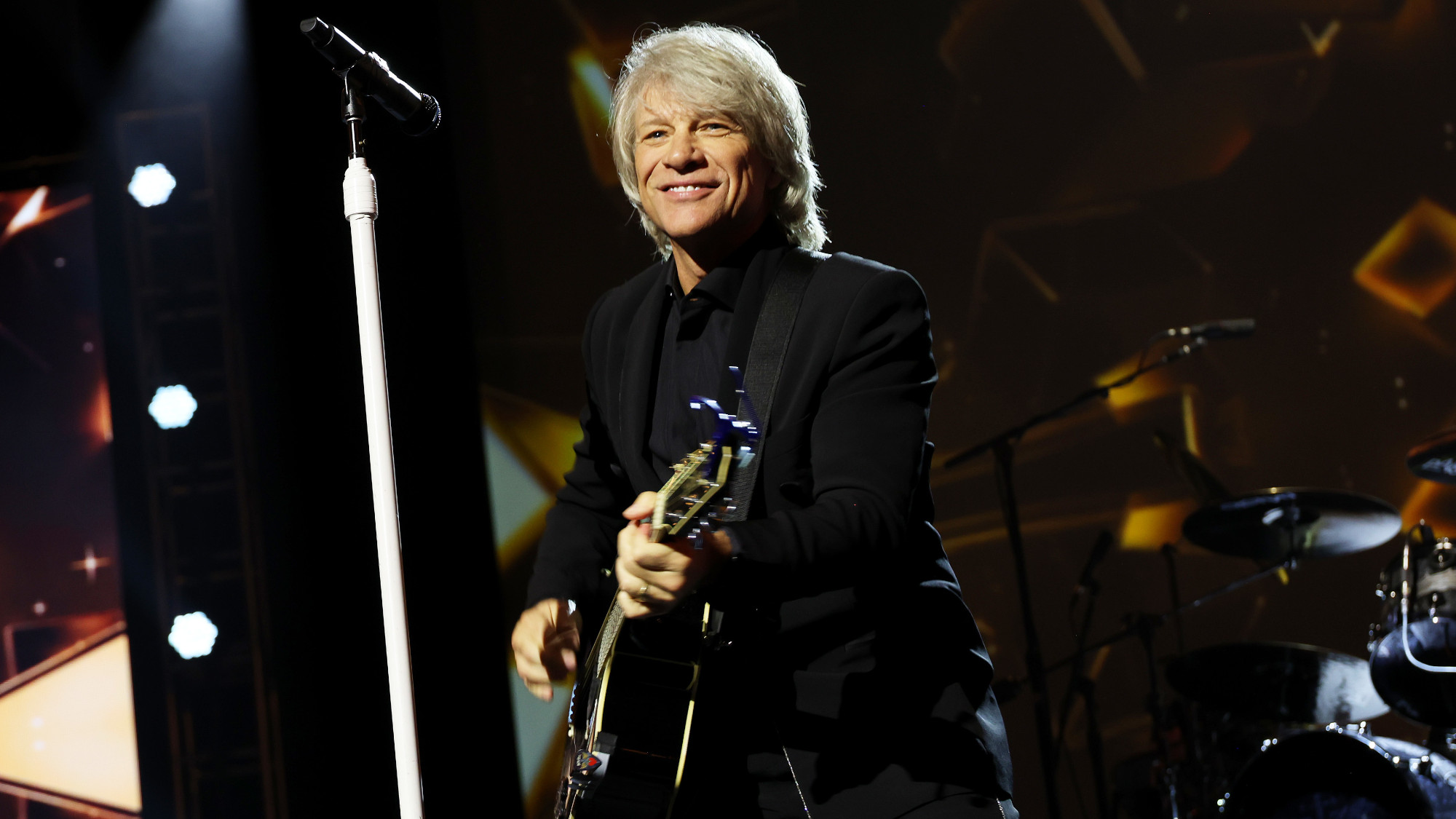 Jon Bon Jovi performs onstage