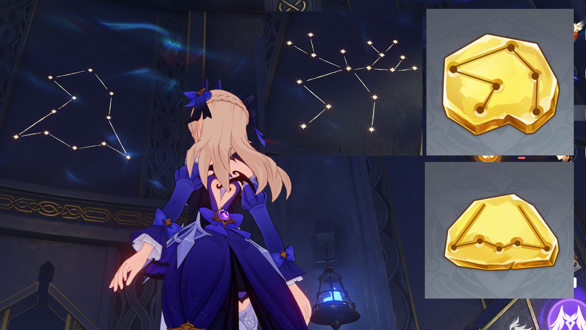 Genshin Impact Ancient Azure stars mirage puzzle