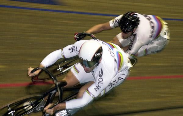 Chris Hoy and Theo Bos