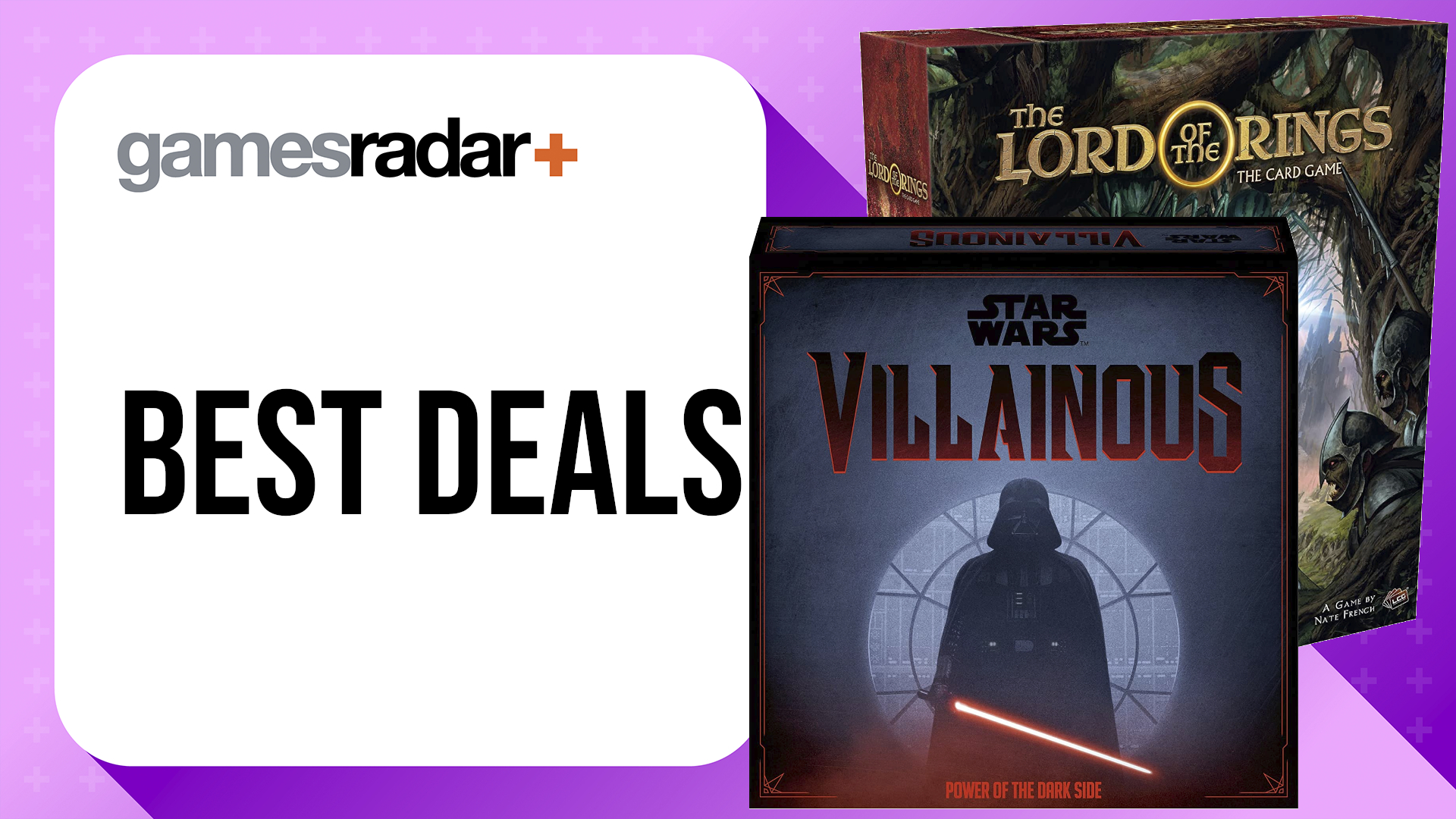 Black Friday board game deals with Star Wars Villainous and The Lord of the Rings card game