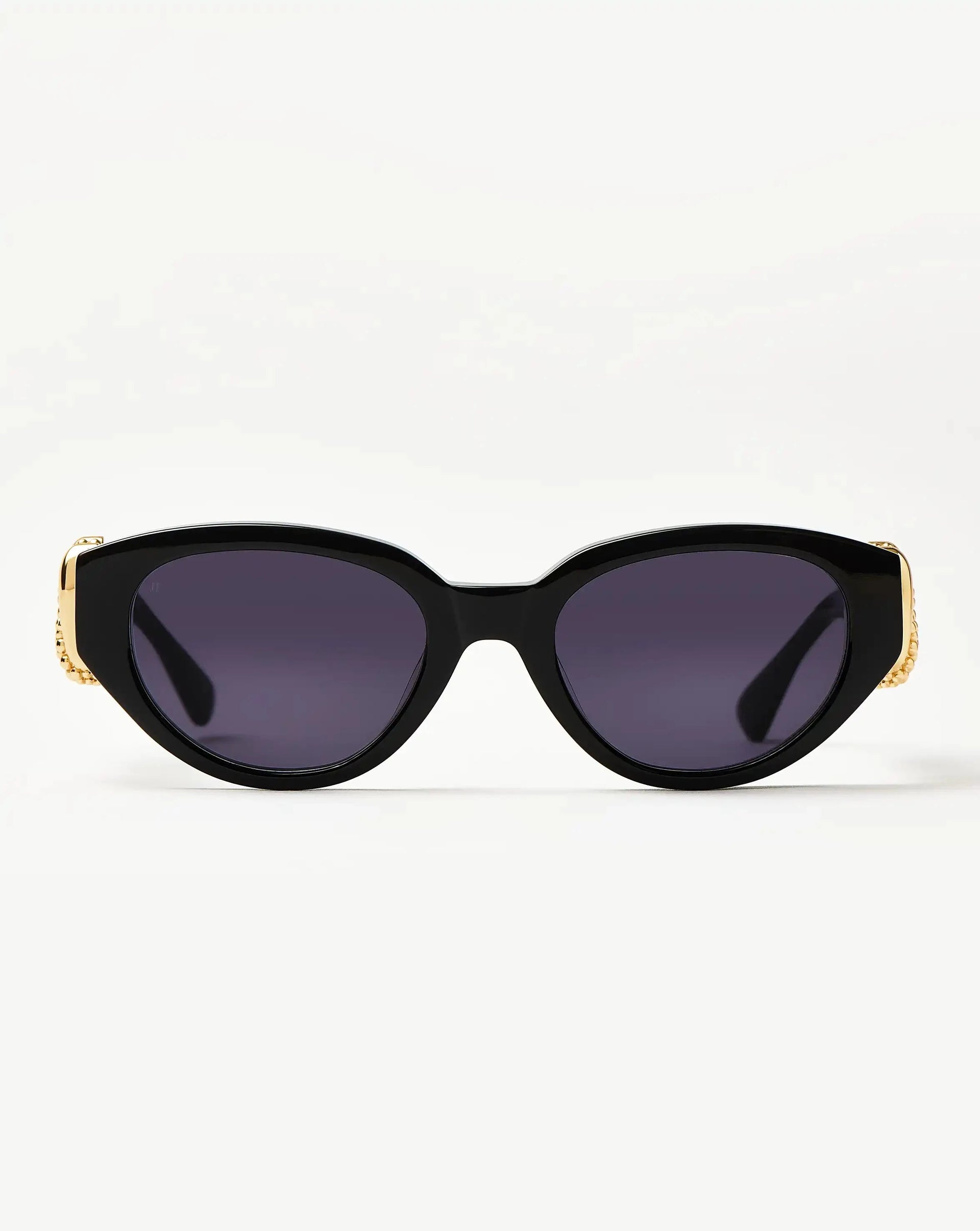 Jimmy Fairly Melissa Cat-Eye Sunglasses | Gold Plated/black - Black/gold Plated