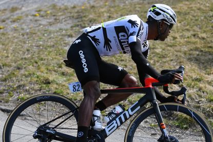 Nic Dlamini fulfills childhood dream as the first Black South African to  ride the Tour de France