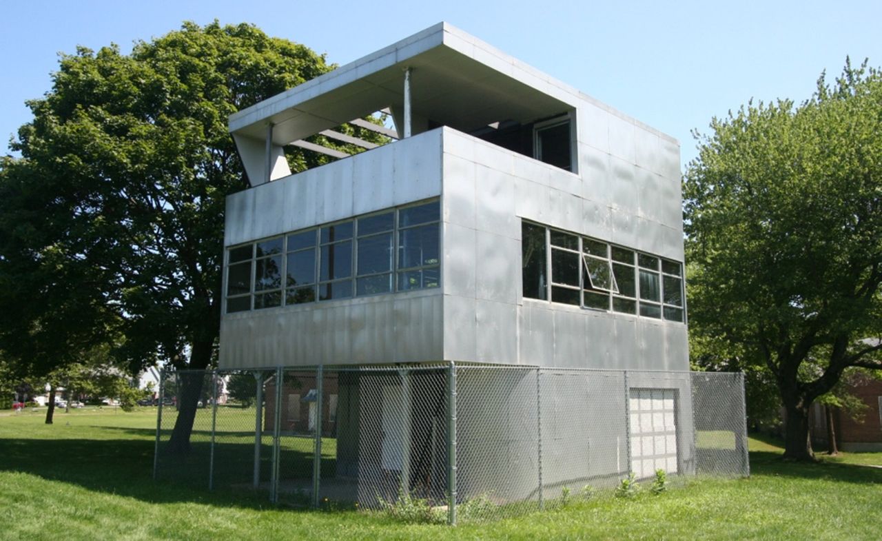 Albert Frey&#039;s Aluminaire house in Palm Springs