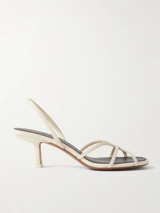 Ibor Leather Slingback Sandals