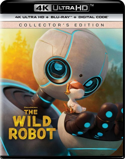 The Wild Robot 4K Blu-ray + Blu-ray