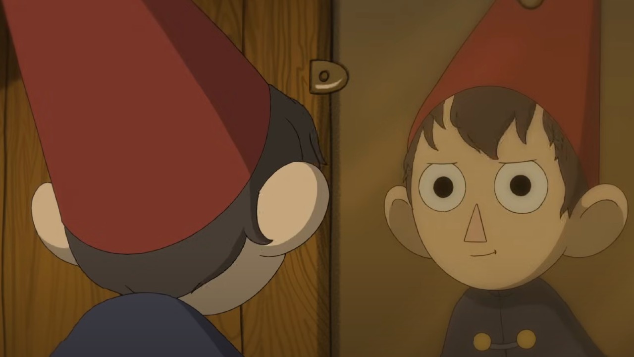 Wirt looking in the mirror