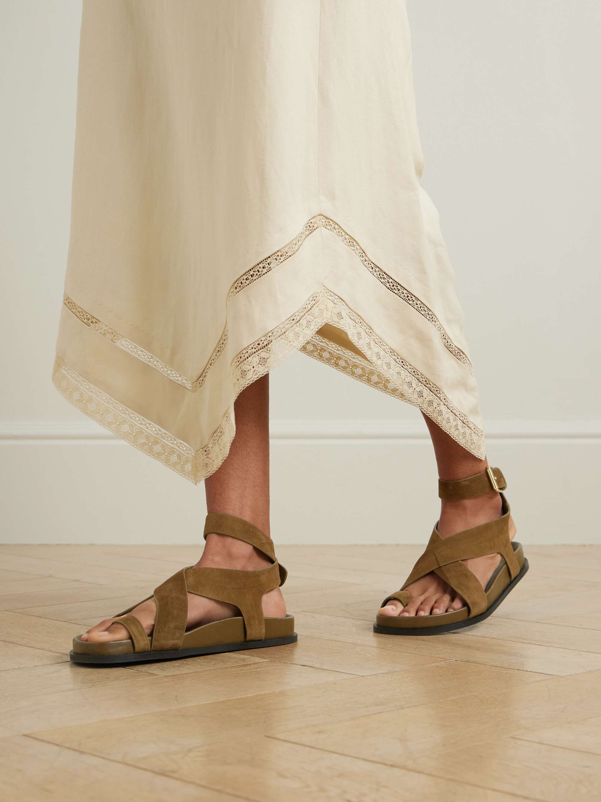 Jalen Suede Sandals