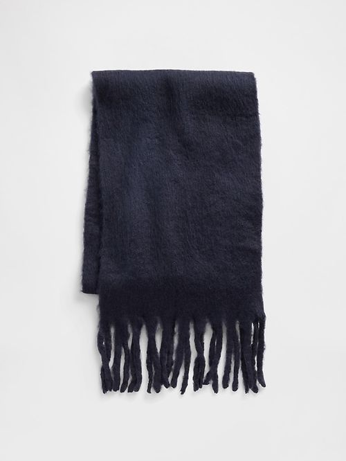 Brushed Fringe Scarf