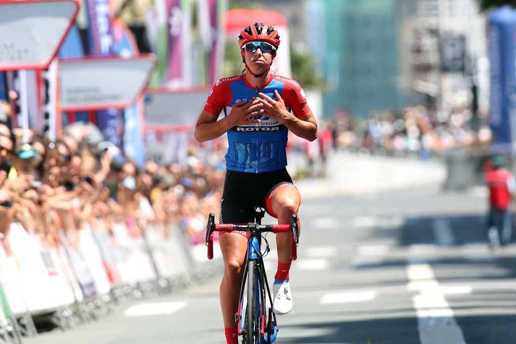 Janneke Ensing (WNT-Rotor Pro Cycling) finishes second at Clasica San Sebastian