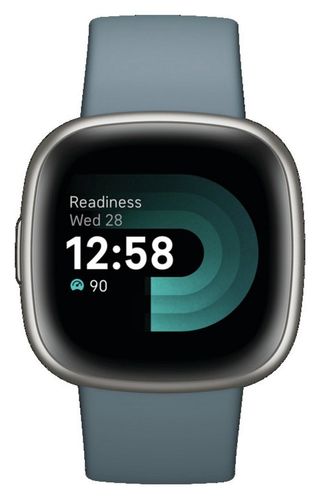 Fitbit Versa 4 Smart Watch - Waterfall Blue/platinum