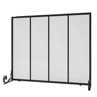 Fire Beauty Flat Panel Fireplace Screen