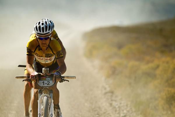 Burry Stander and Christoph Sauser of 360ne-Songo-Specialized