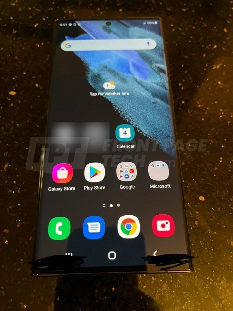 Galaxy S22 Ultra Leak