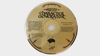 D&D Character generator CD ROM