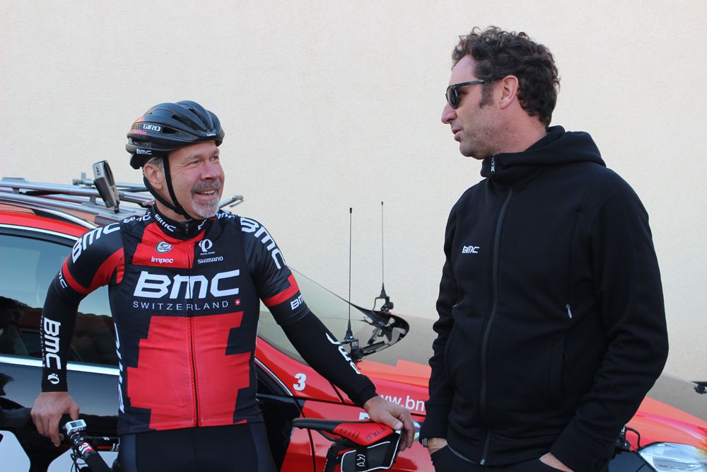 Jim Ochowicz and Max Sciandri