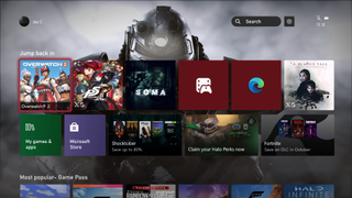 Xbox dashboard update October 2022