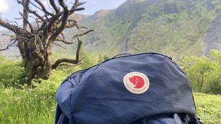 Fjällräven Abisko Friluft 45 backpack: lid