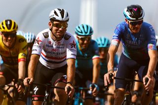 Mark Cavendish and Chris Froome in action in last year's Singapore Criterium