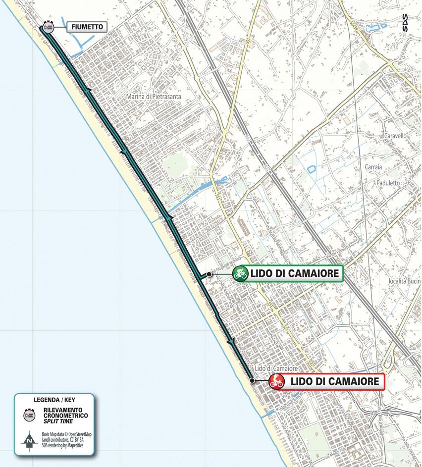Maps and profiles of the 2023 Tirreno-Adriatico
