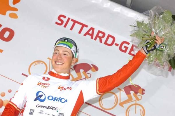 Jens Keukeleire (Orica-GreenEdge) is overall leader.