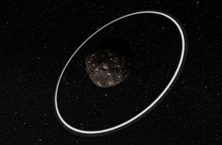 Asteroid Chariklo rings