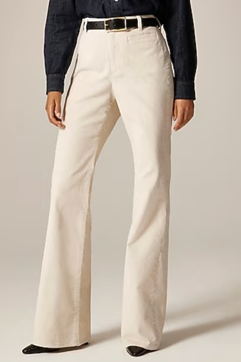 jcrew, Vintage Flare Pant in Corduroy