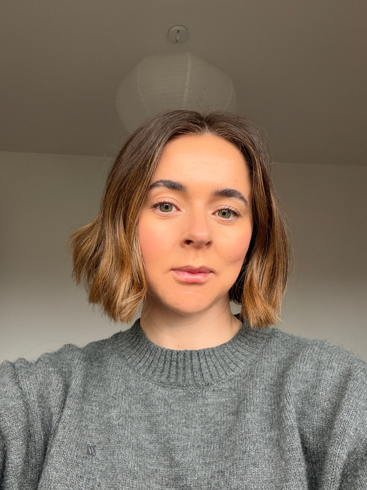 Grace wearing Victoria Beckham Beauty The Foundation Drops