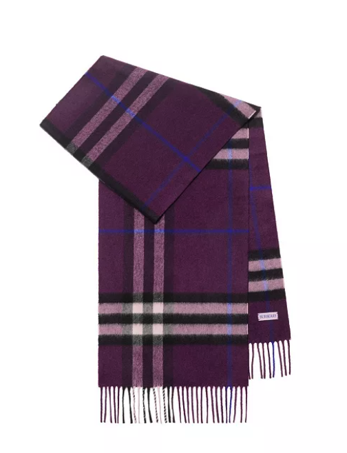 Burberry, Check Cashmere Scarf
