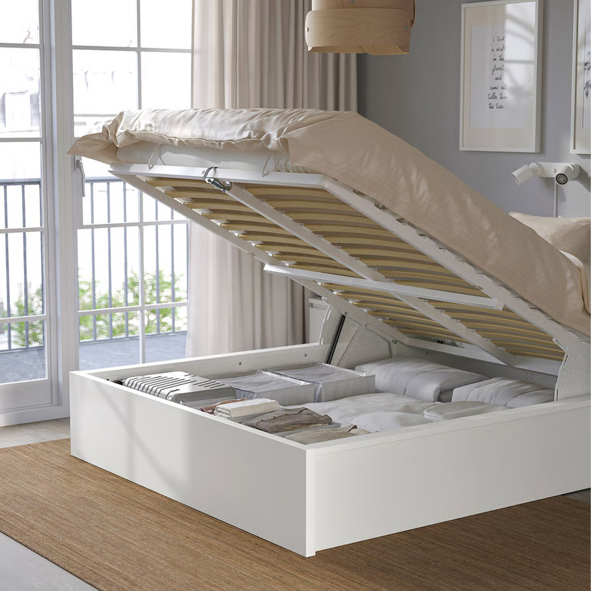 IKEA Malm Ottoman Bed