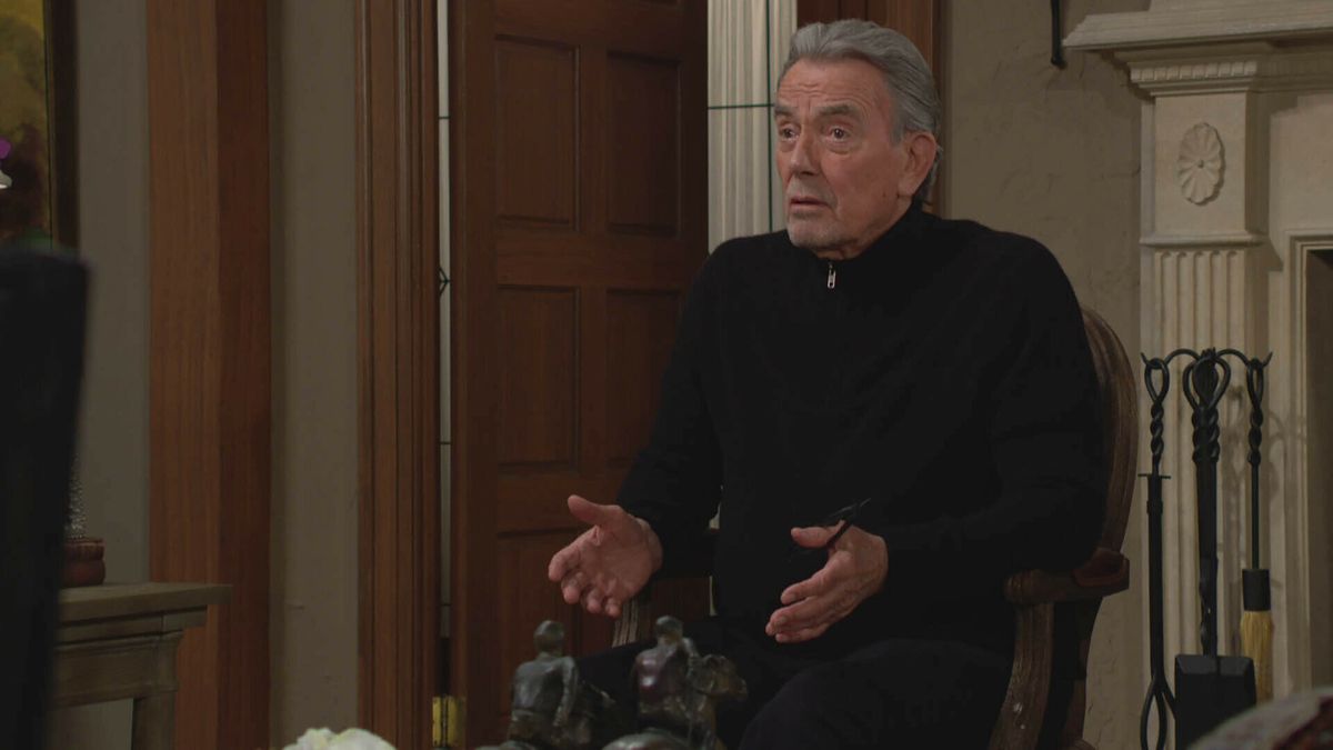 Eric Braeden as Victor surprised in The Young and the Restless