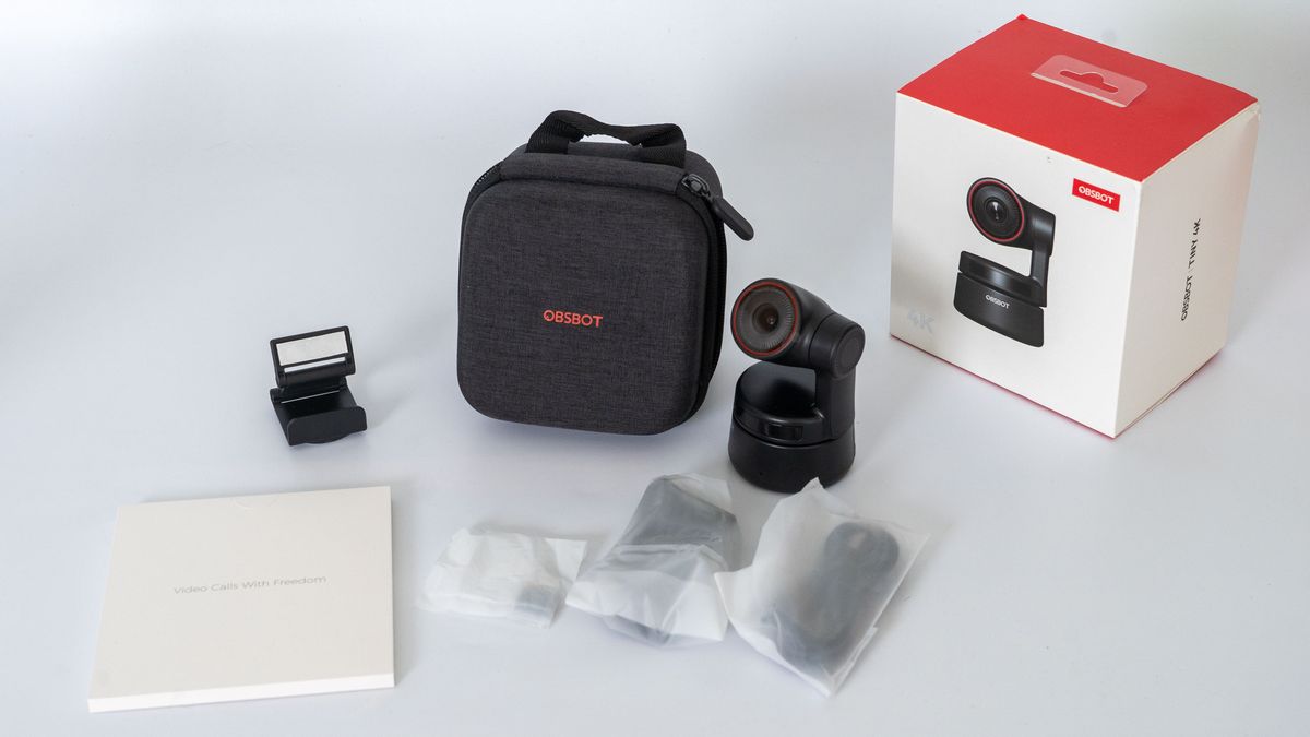 Obsbot Tiny 4K review: streaming web camera that follows you round the ...