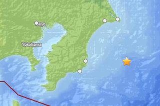 earthquake map