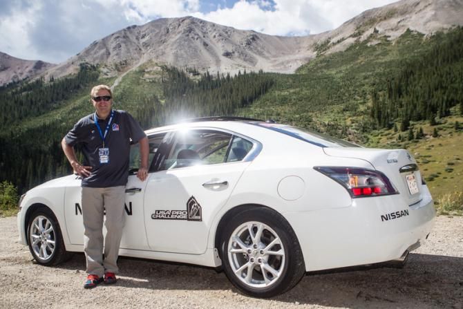 Former 7-Eleven rider Ron Kiefel is a VIP driver at this year's USA Pro Challenge in Colorado