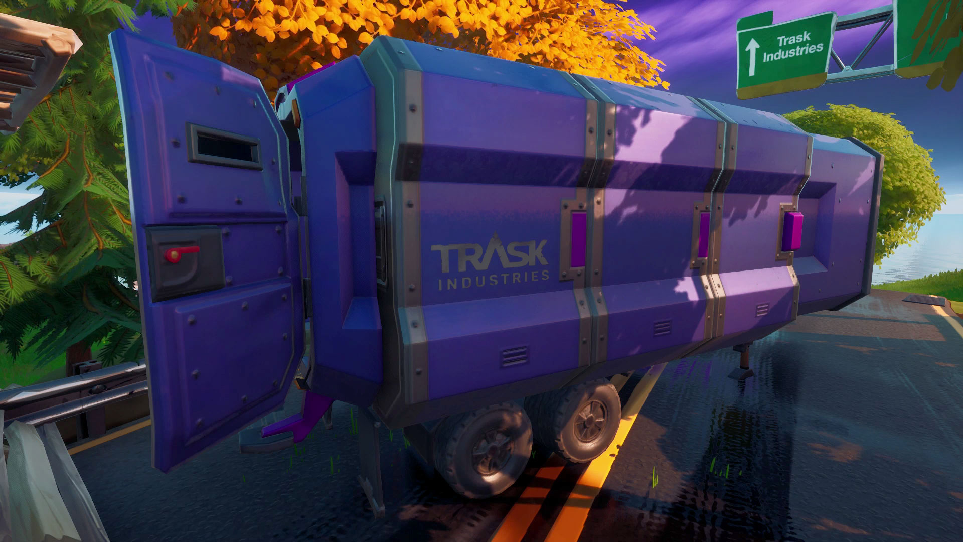Truck From Fortnite Fortnite Trask Transport Truck Location Where To Locate A Trask Transport Truck For Wolverine Gamesradar