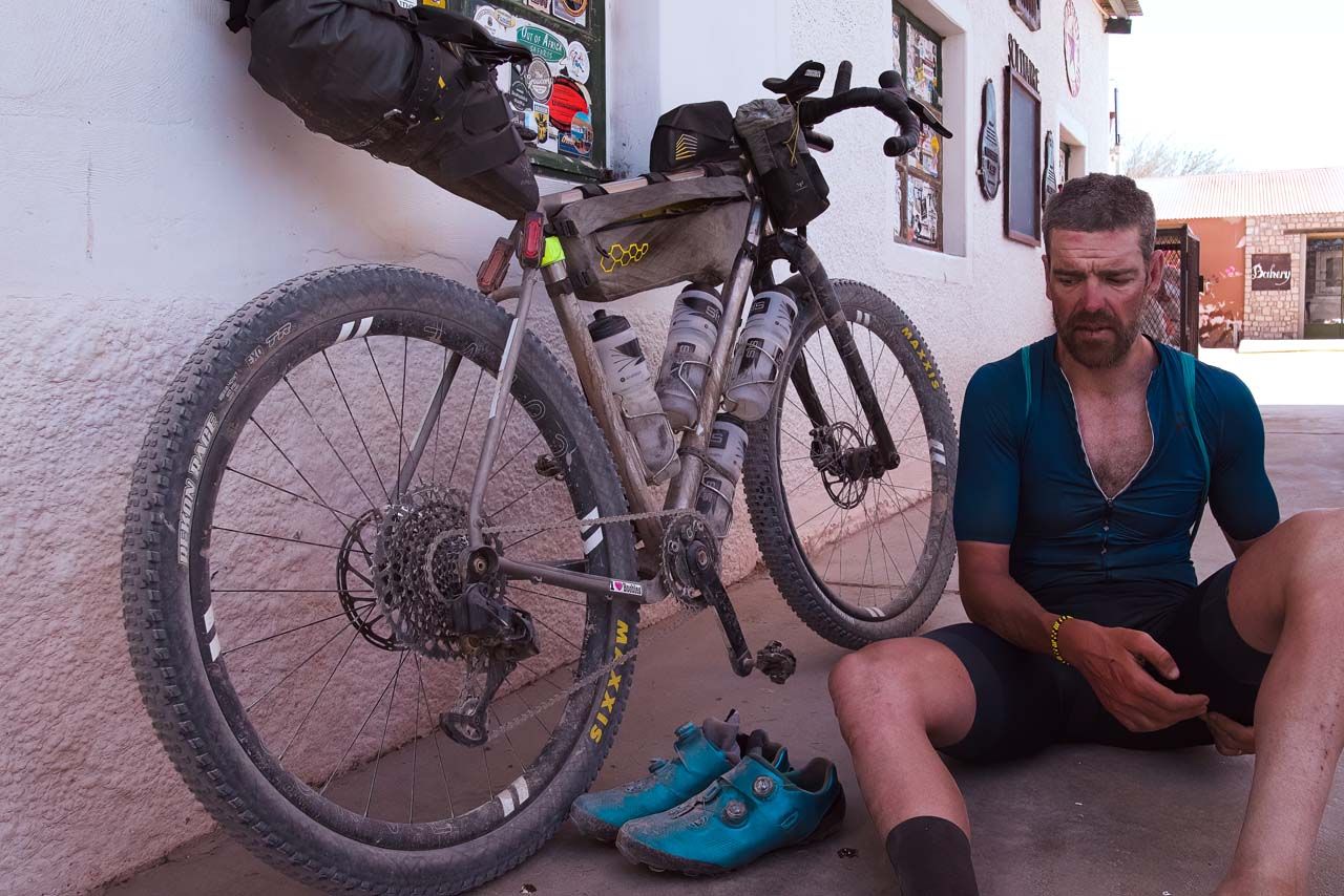 Day 7 of the 2022 Rhino Run, 2,750km from South Africa's Western Cape through to Windhoek in Namibia
