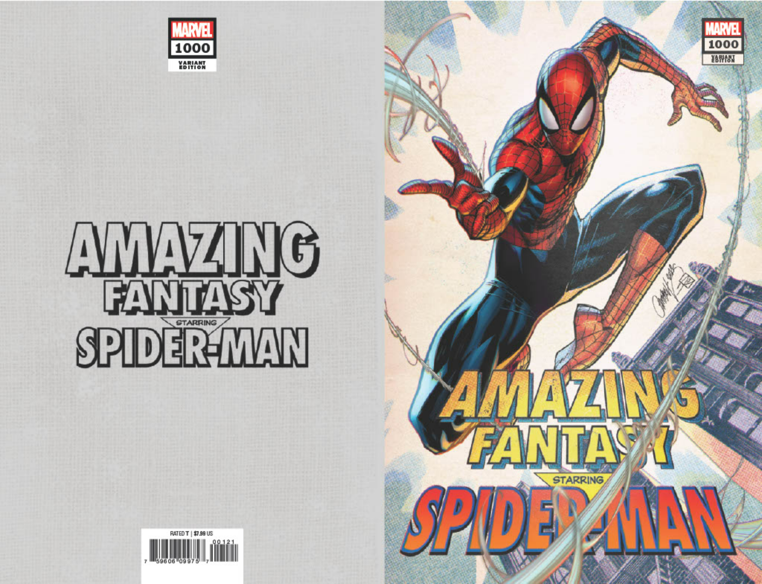 Amazing Fantasy #1000 page