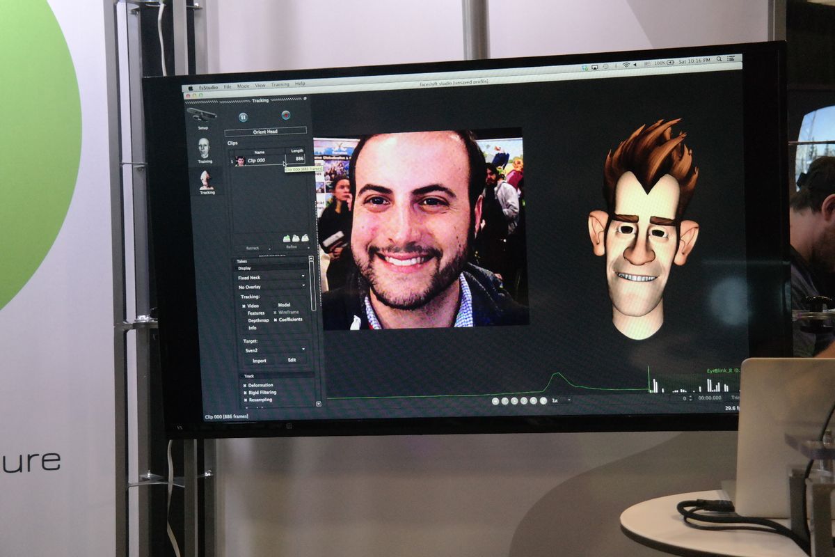 faceshift camera faceshift camera