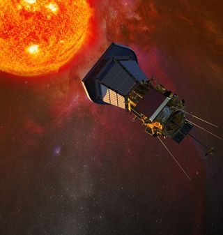 Artist's impression of the Solar Probe Plus spacecraft, set to launch in 2018