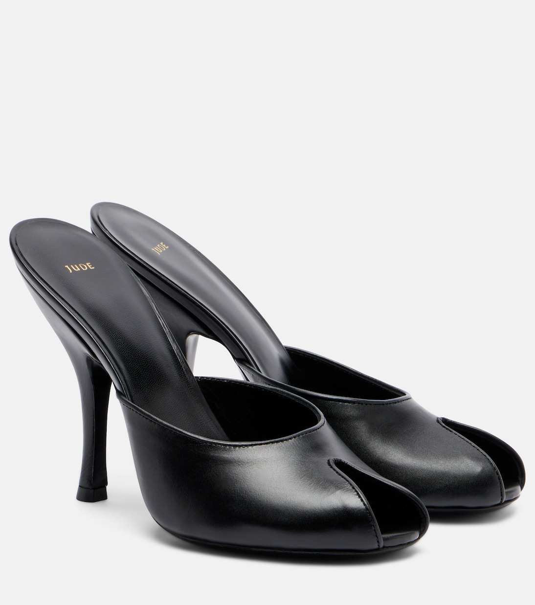 Date Leather Mules