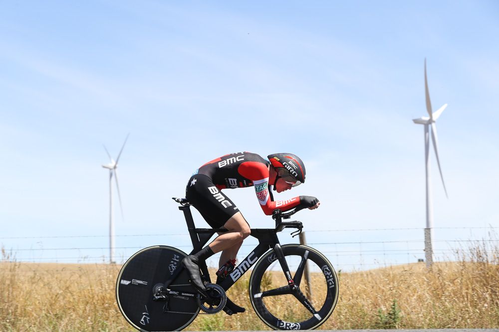 Rohan Dennis (BMC) shows his TT style