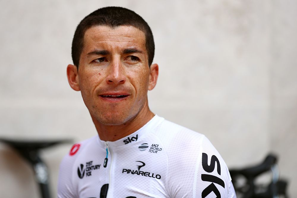Sergio Henao (Team Sky) at the Vuelta a Espa&ntilde;a team presentation