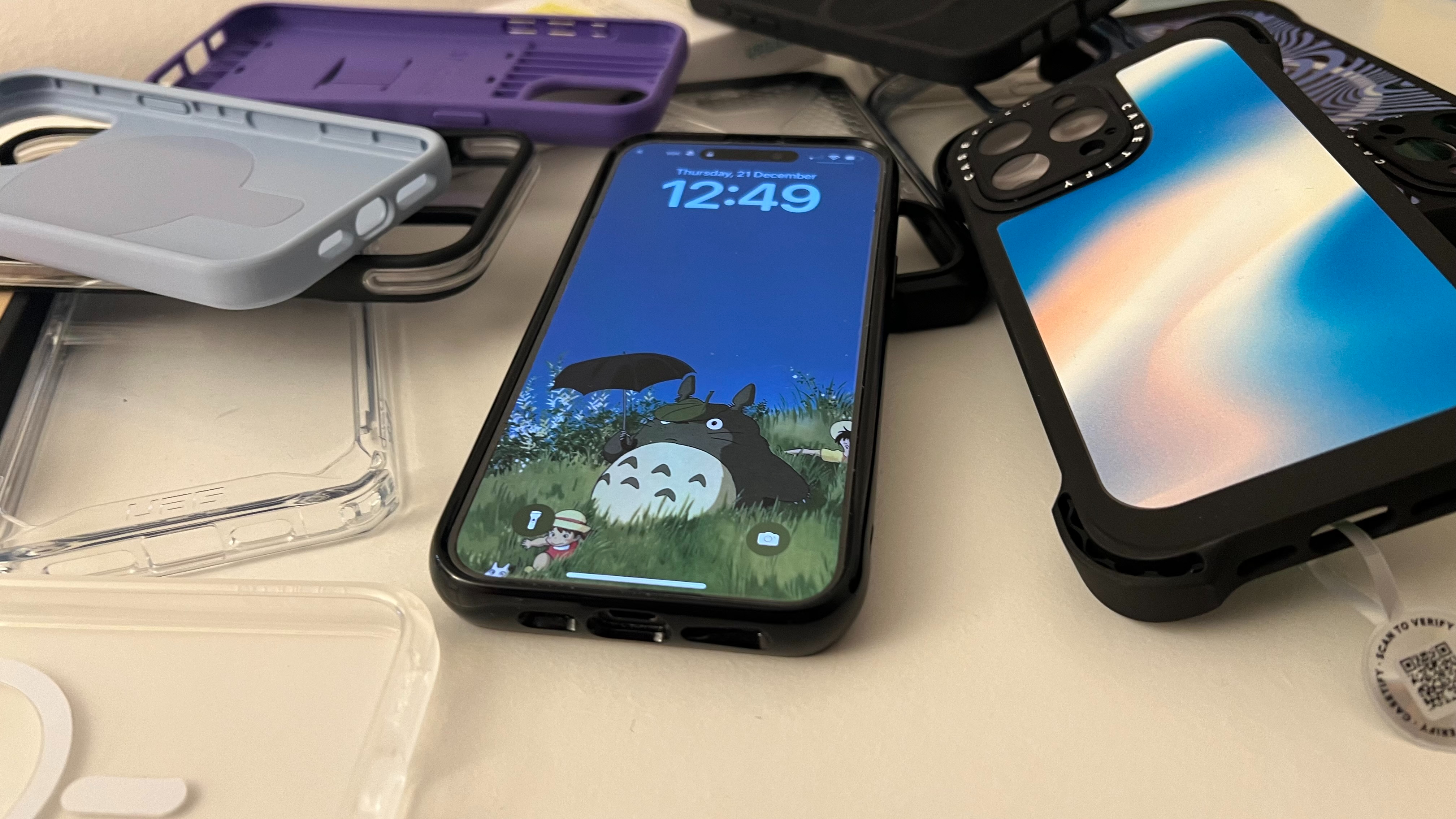 Multiple iPhone 15 Pro Max cases