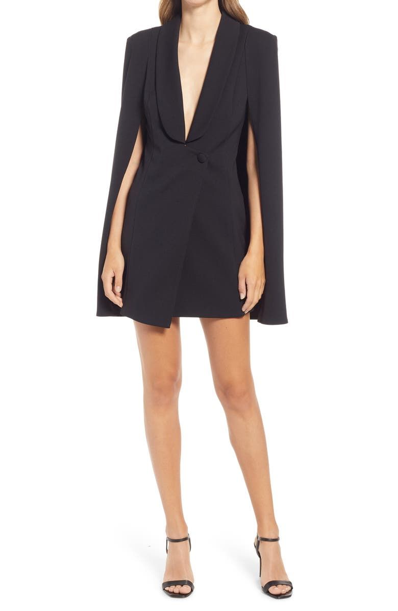 Boss Lady Cape Minidress