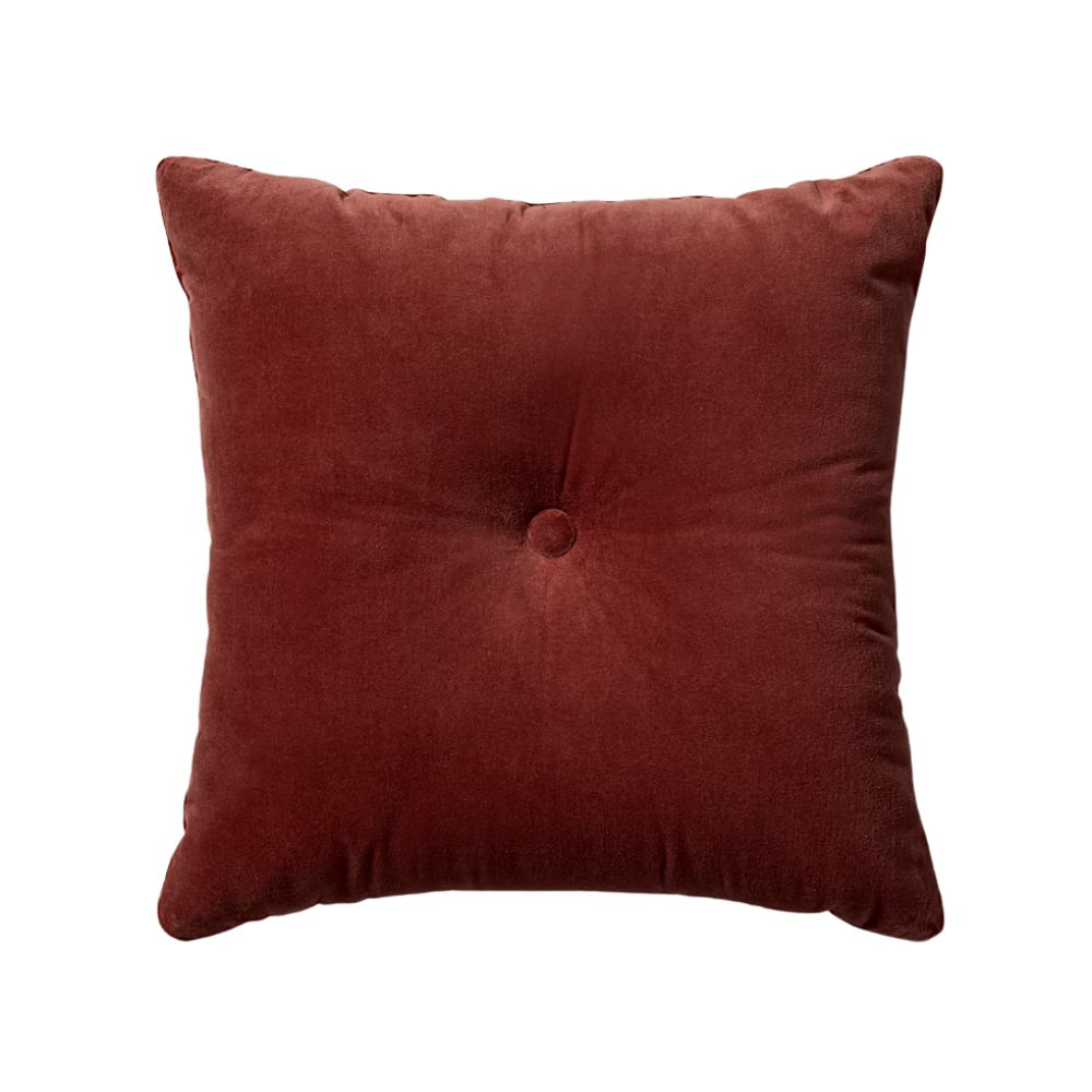 Sylvie Red Velvet Pillow