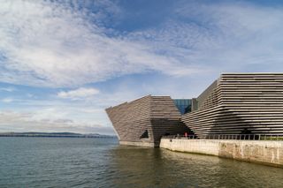 Kengo Kuma's V&A Dundee gears up for opening
