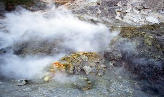 solfatara crater