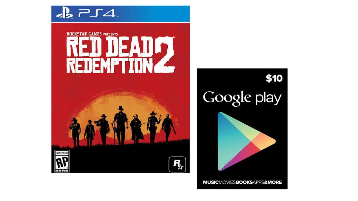 Get Red Dead Redemption 2 on PS4 and a free $10 Google Play Gift Card on Cyber Monday