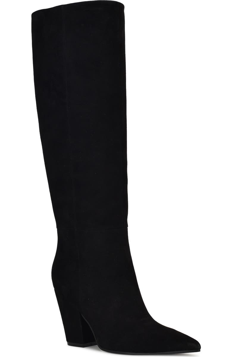 Adera Pointed Toe Knee High Boot